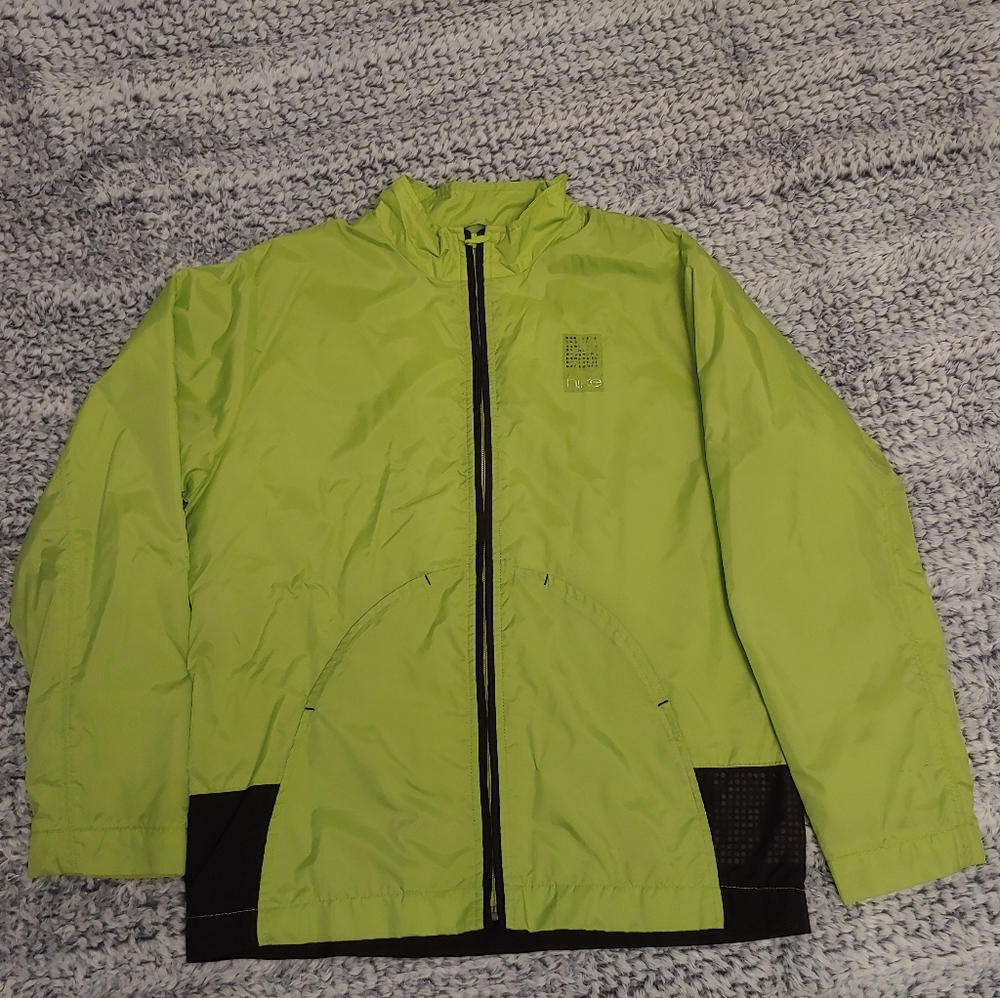 Lime Green Nike Windbreaker